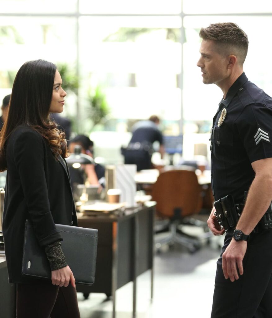 Timgela Back-tall - The Rookie Season 4 Episode 13