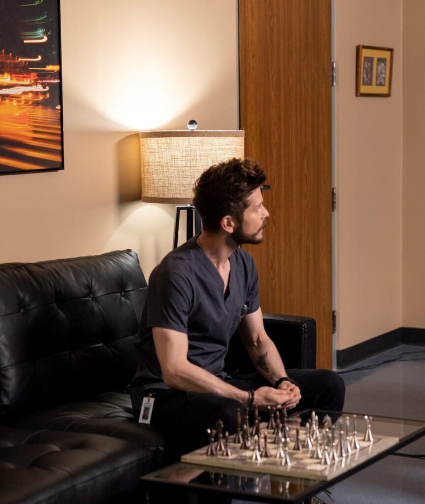Chess -tall - The Resident Season 5 Episode 11
