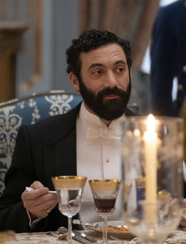 Mr. Russell at dinner - The Gilded Age Season 1 Episode 3