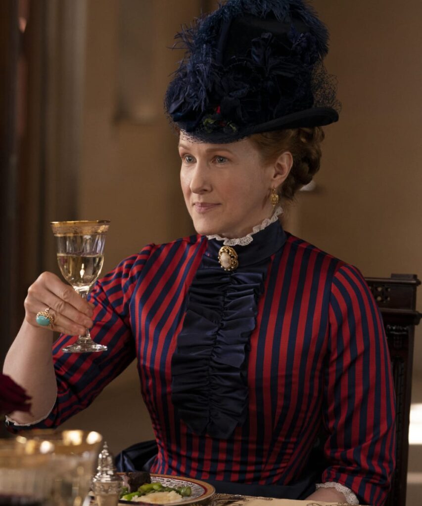 Mrs. Morris at luncheon - The Gilded Age Season 1 Episode 3