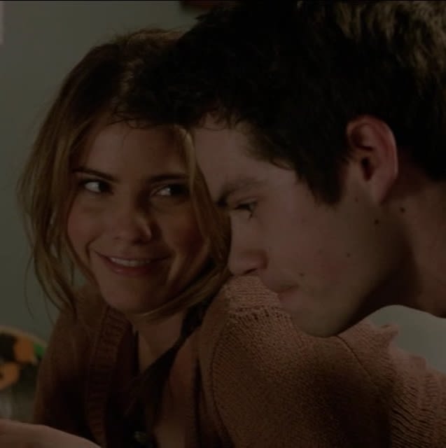 Stiles and Malia study