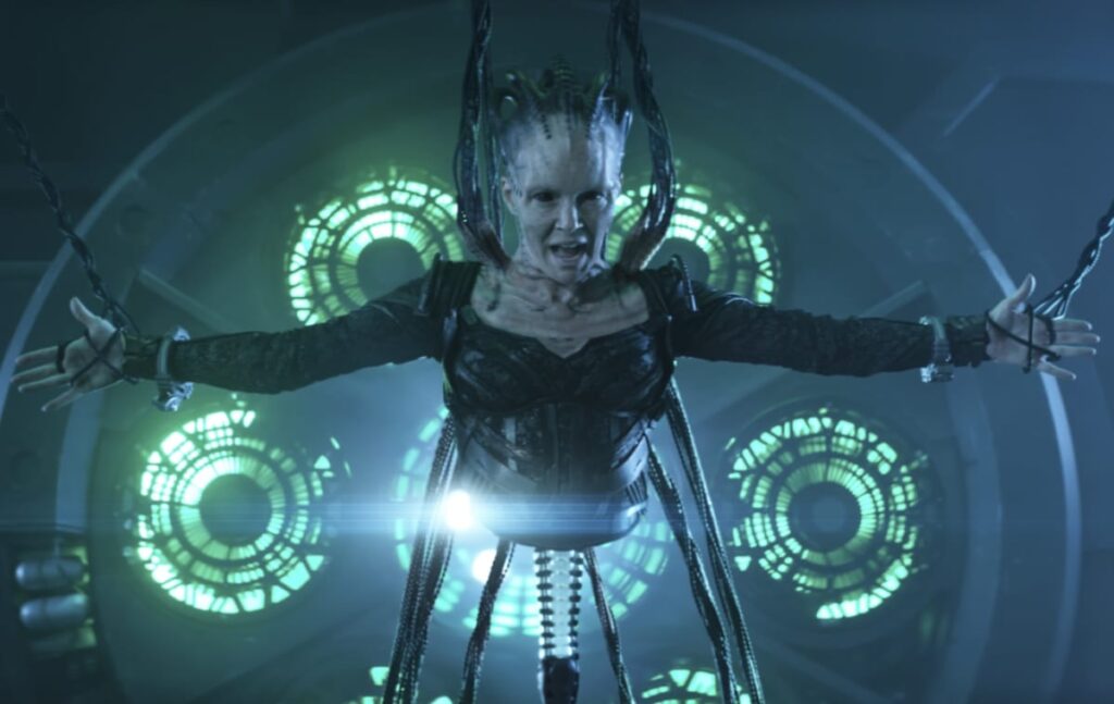 Borg Queen on High - Star Trek: Picard Season 2 Episode 3