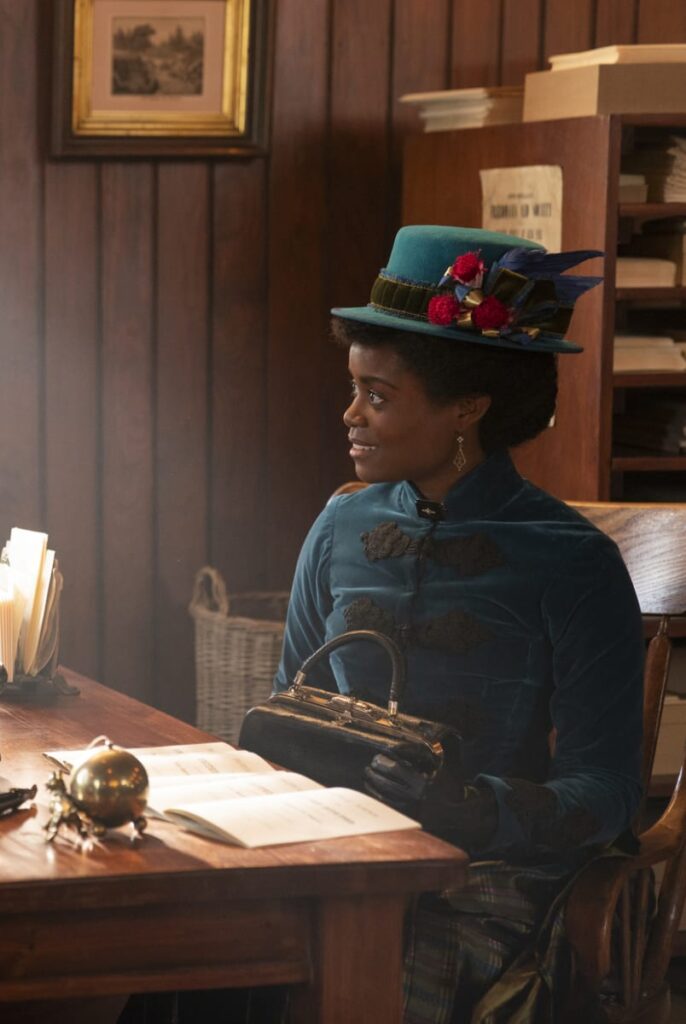 Peegy at the Globe - The Gilded Age Season 1 Episode 7