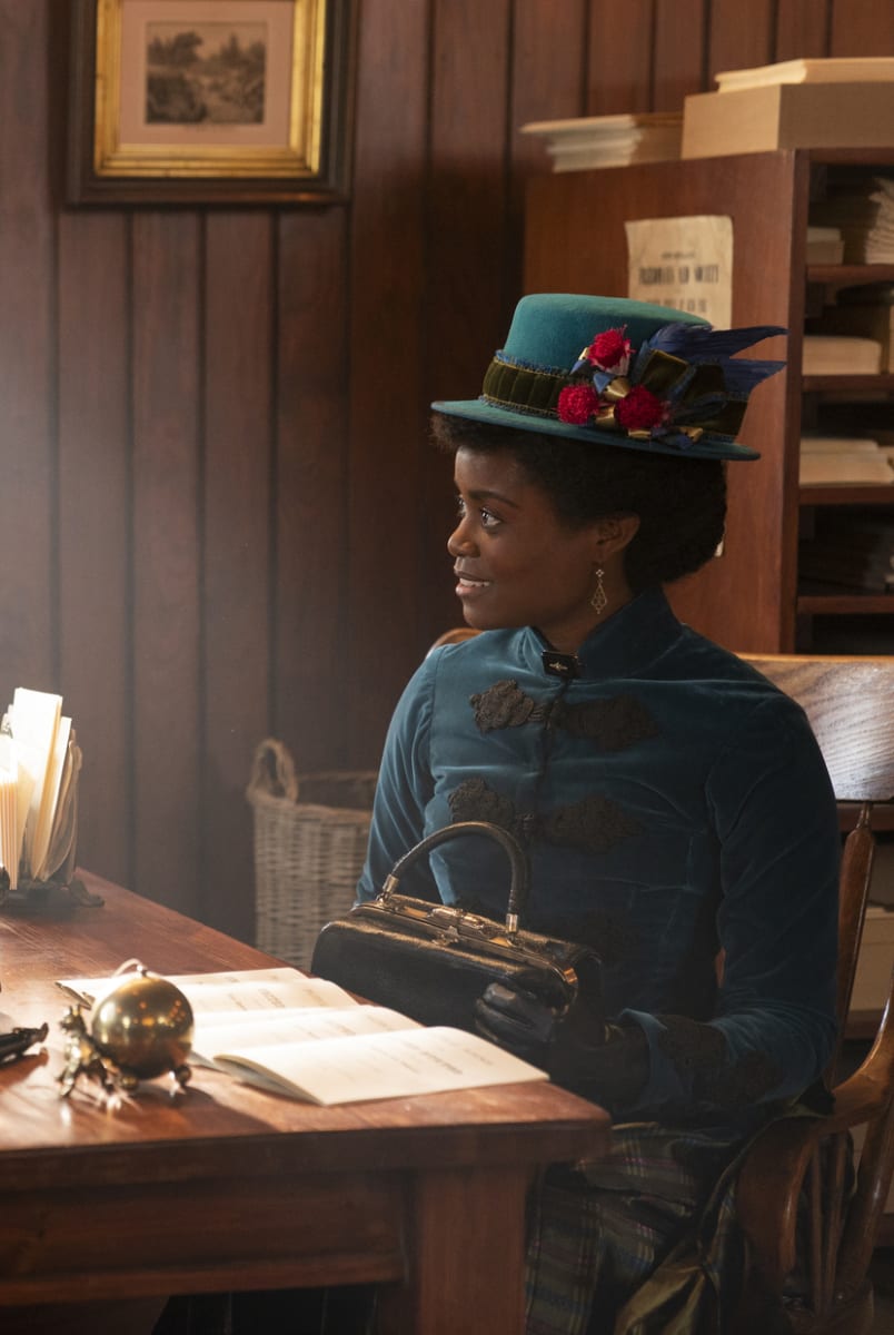 Peegy at the Globe - The Gilded Age Season 1 Episode 7
