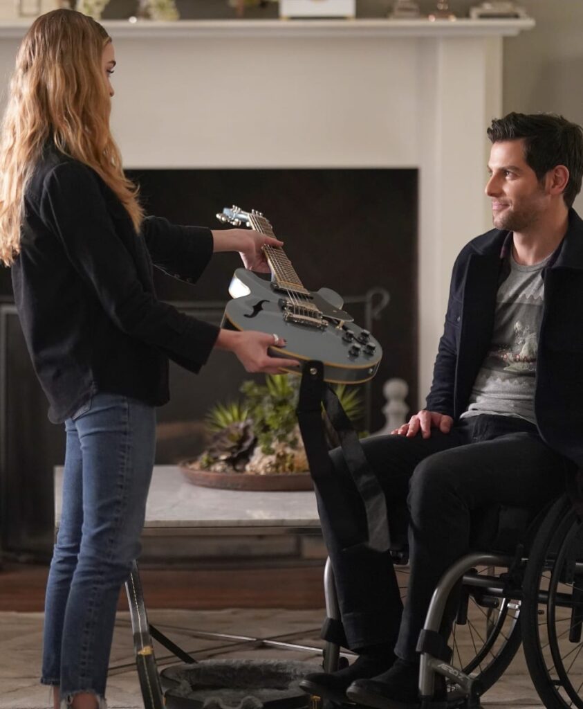 Presenting the Guitar -tall  - A Million Little Things Season 4 Episode 12