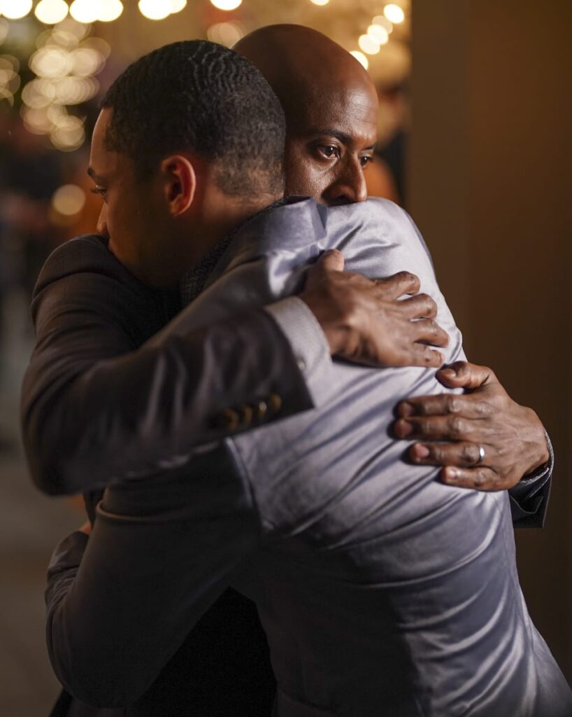 Tyrell and Rome Hug - A Million Little Things Season 4 Episode 10