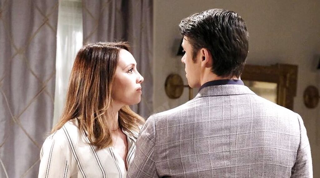 Xander Fights With Gwen - Days of Our Lives