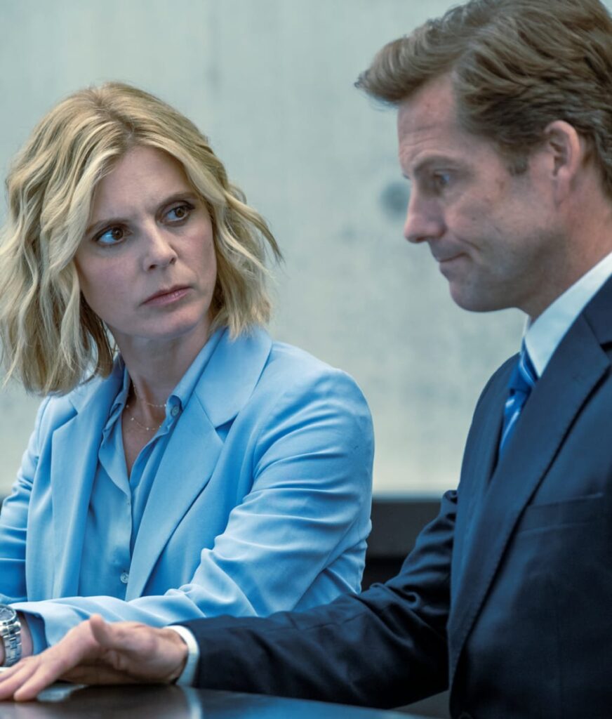 Emilia Fox and Jamie Bamber