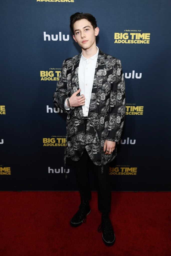 Griffin Gluck attends the premiere of