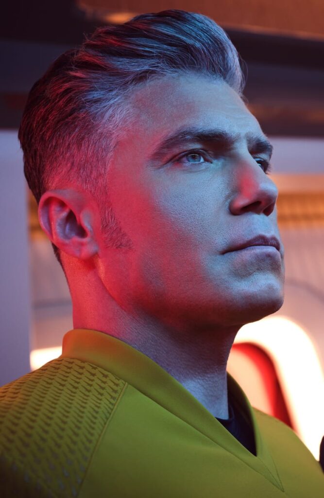 Anson Mount as Christopher Pike - Star Trek: Strange New Worlds