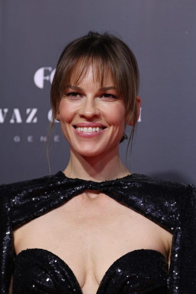 Hilary Swank Attends the Cyrano Premiere
