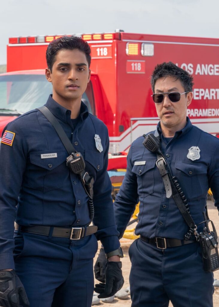 Ravi & Chim Working Together - 9-1-1 Season 5 Episode 18