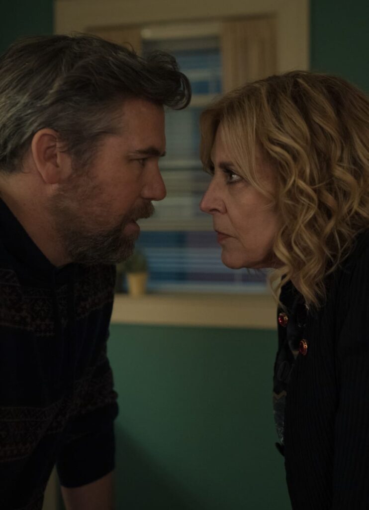 Andy and Sheryl Throw Down - Evil Season 3 Episode 1