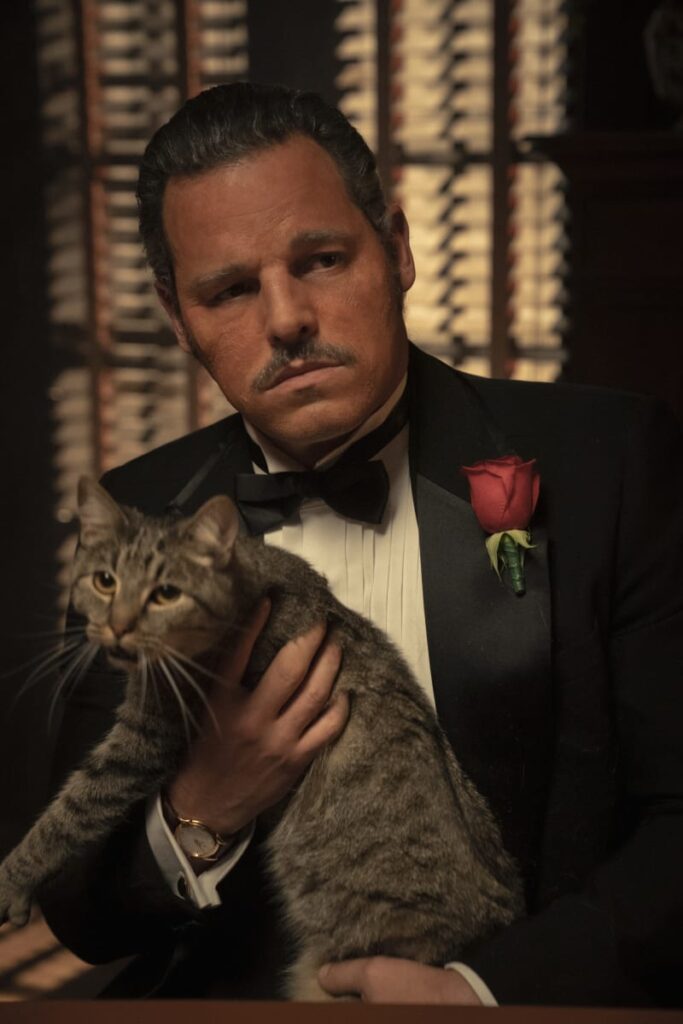 Justin Chambers as Marlon Brando - The Offer