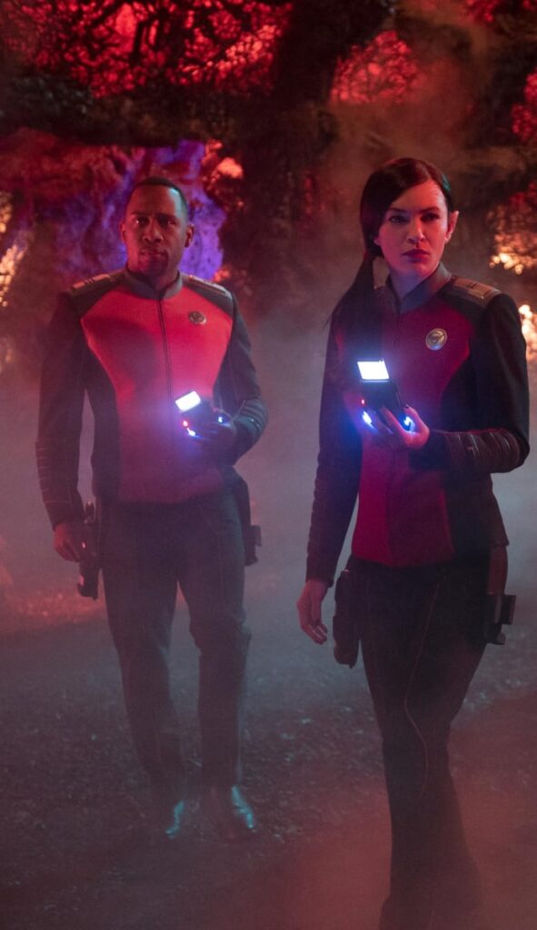 LaMarr and Talla - The Orville: New Horizons Season 3 Episode 2