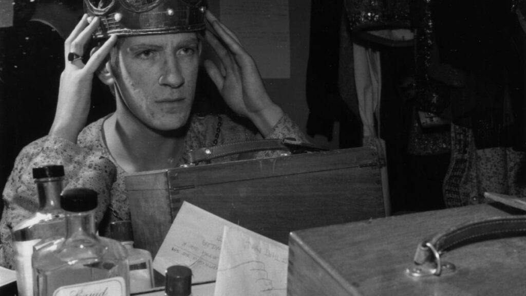 Actor David Warner of the Royal Shakespeare Company