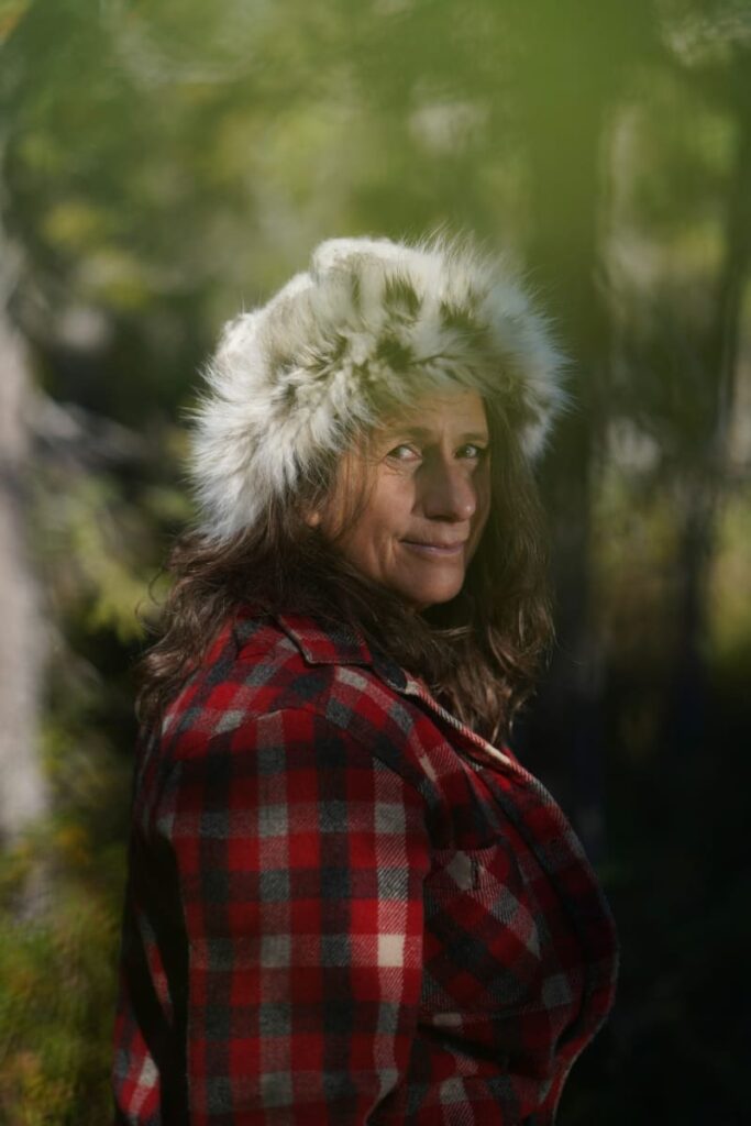 Survivalist in Fur Cap