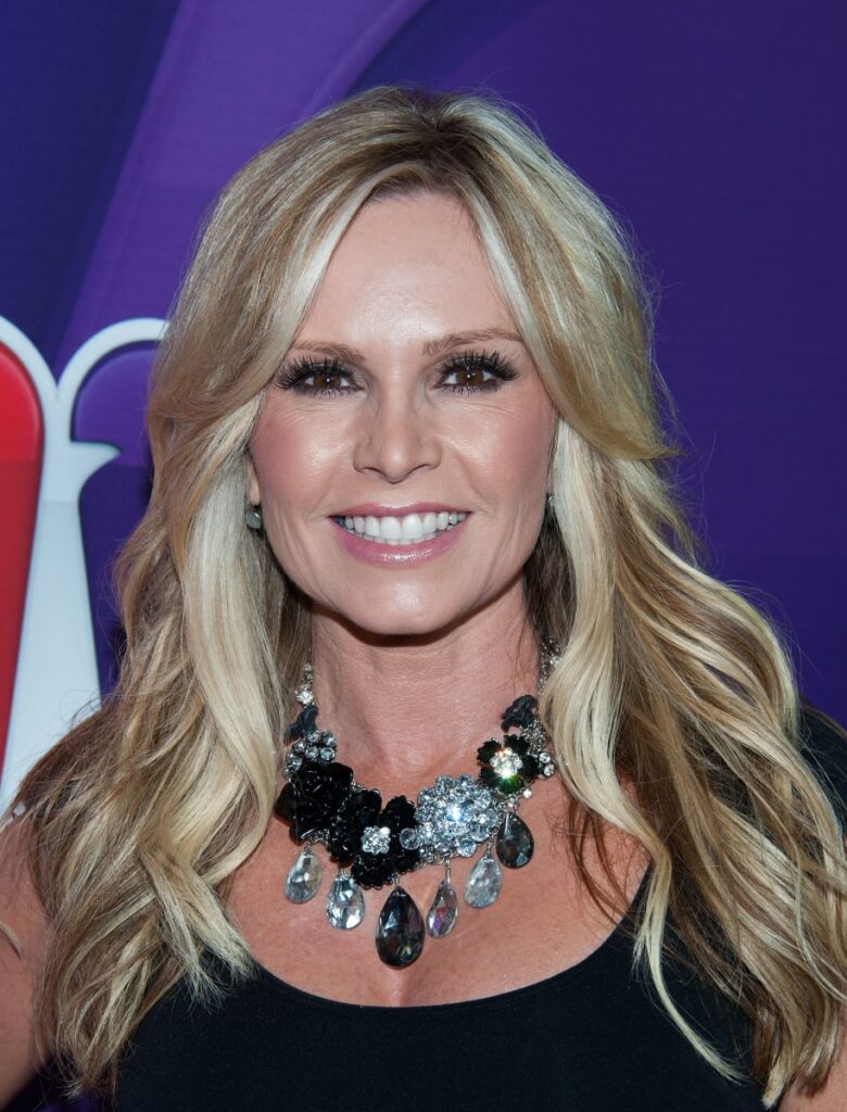 Tamra Barney arrives at the NBCUniversal's