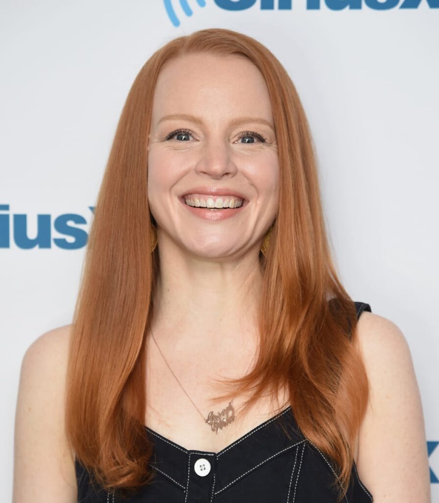 Lauren Ambrose attends SiriusXM Studios on May 10, 2018 in New York City.