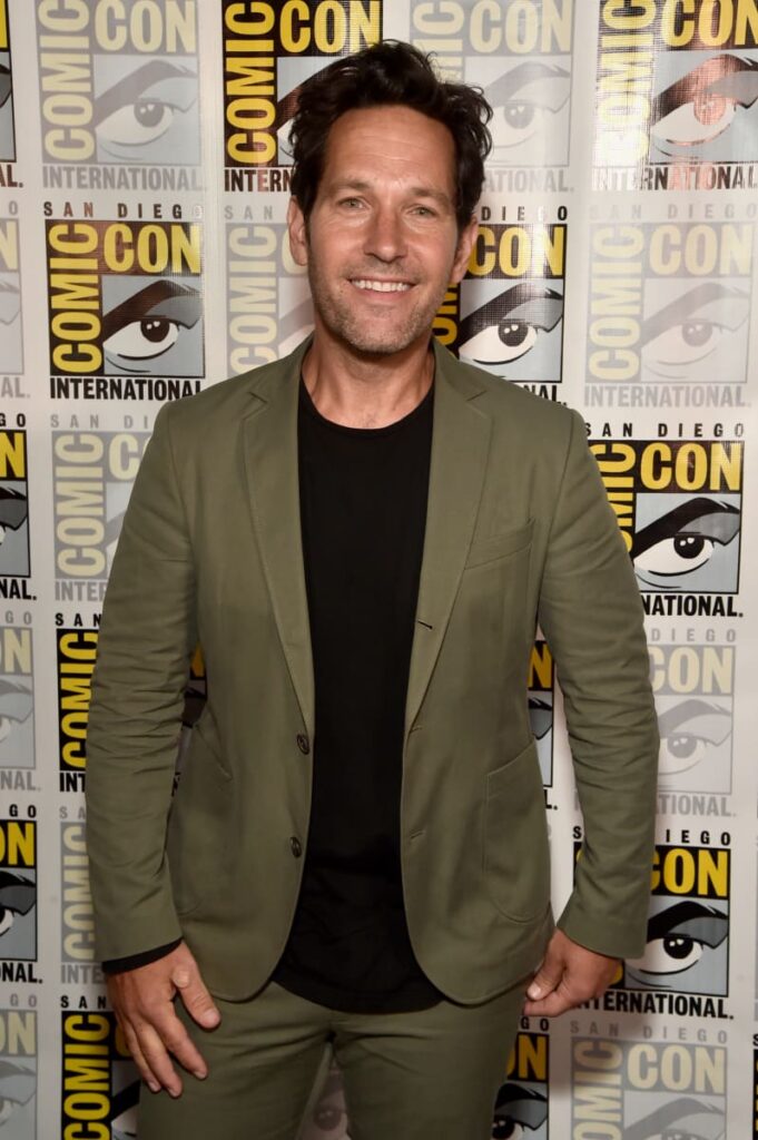 Paul Rudd participates in the Marvel Studiosâ Live-Action presentation