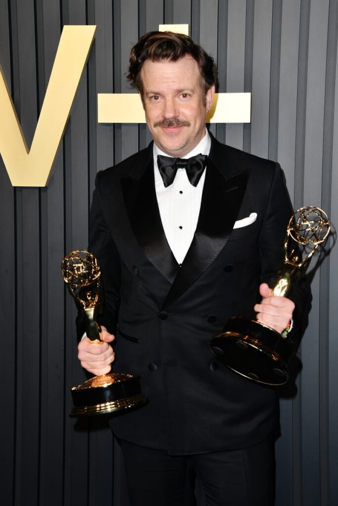 Jason Sudeikis attends the Apple TV+ Primetime Emmy Party at Mother Wolf