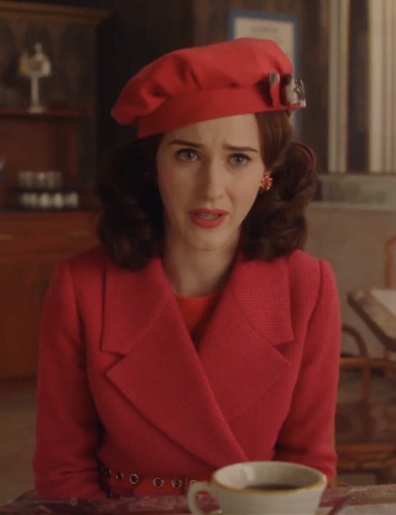 Midge listens - The Marvelous Mrs. Maisel Season 5 Episode 9