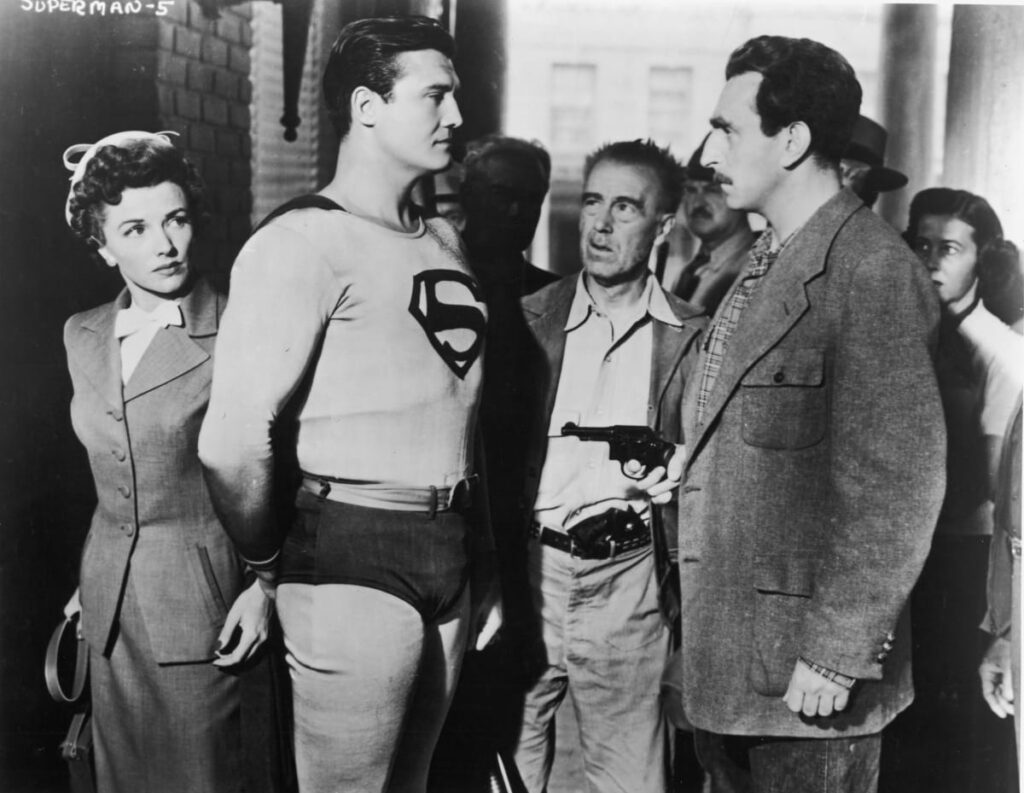 Superman Faces Gunman
