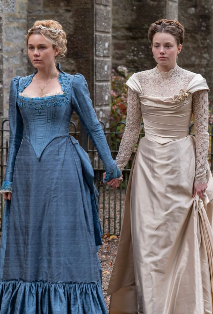 Jinny and Nan Hold Hands