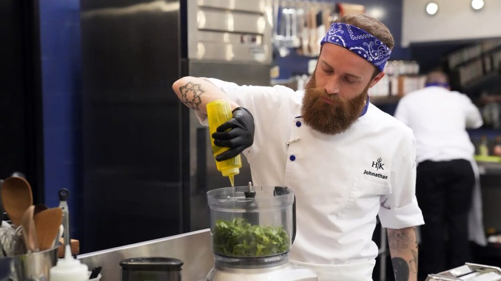 Jonathan Food Chops - Hell's Kitchen Season 22 Episode 10