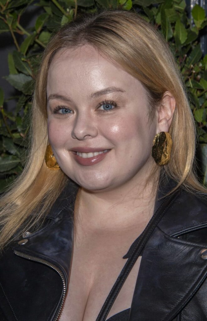 Nicola Coughln arrives at the
