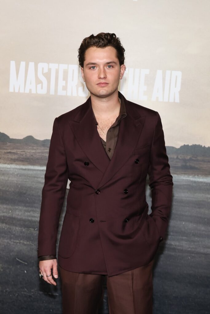 Raff Law in January 2024 - Masters of the Air