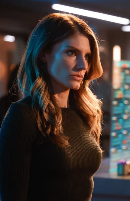 Addison Profile Shot Against Time