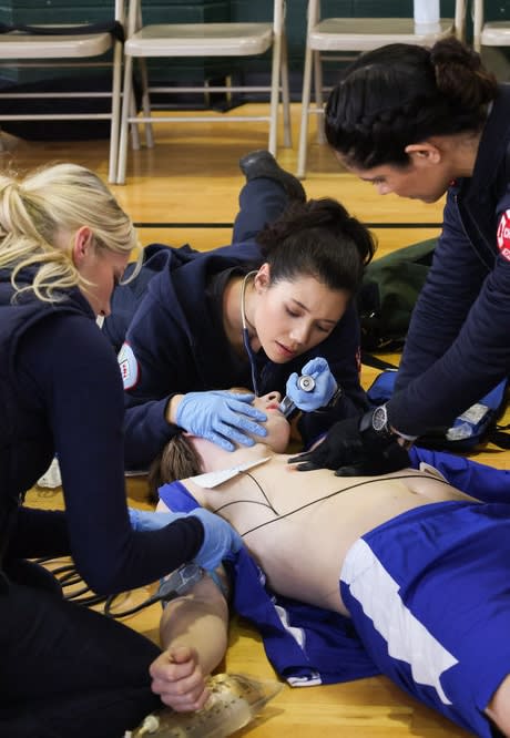 Trying to Revive a Student - Chicago Fire Season 12 Episode 5