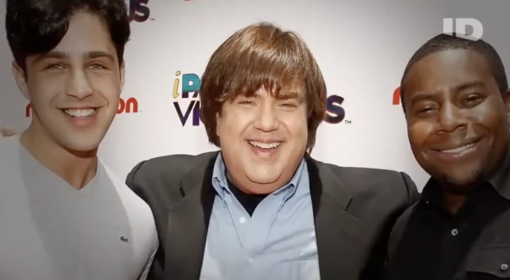 Dan Schneider Flanked by Josh Peck and Keenan Thompson