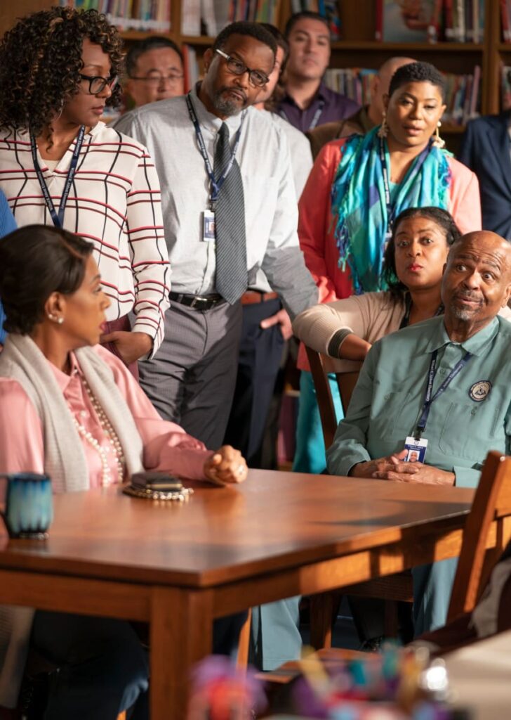 Barb and Mr. Johnson - Abbott Elementary Season 3 Episode 7