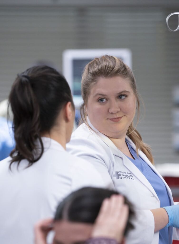 Helm Betrays Mika - tall - Grey's Anatomy Season 20 Episode 5