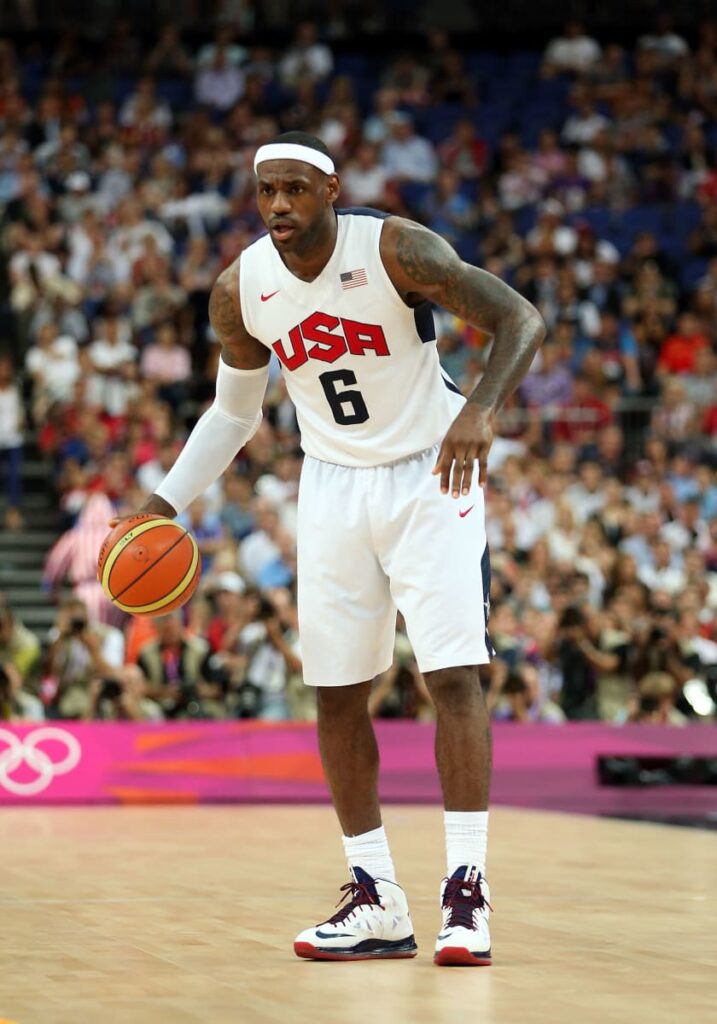 Lebron at the Olympics