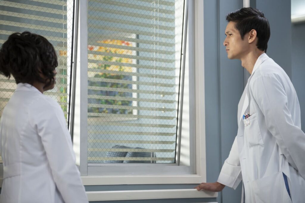 Simone and Blue - Grey's Anatomy Season 20 Episode 5