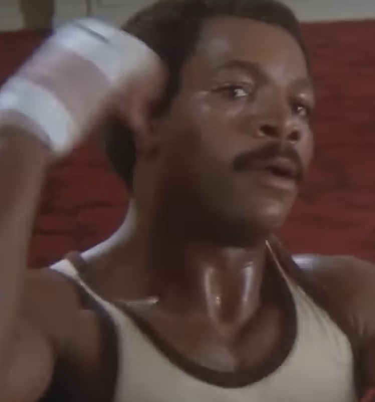 Carl Weathers is Apollo Creed 
