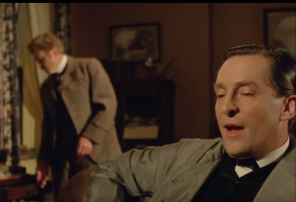 Jeremy Brett as Sherlock Holmes