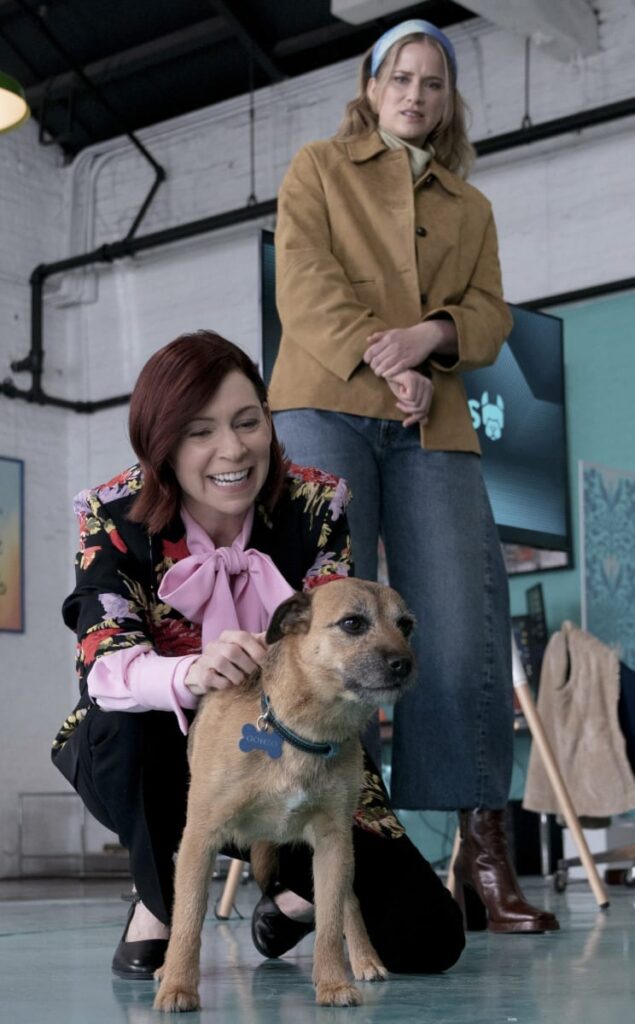 Second of Elsbeth with dog - Elsbeth - Season 1 Episode 8