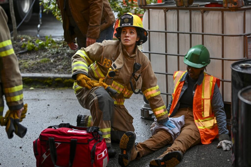 Gabriela treats a patient - Fire Country Season 2 Episode 10