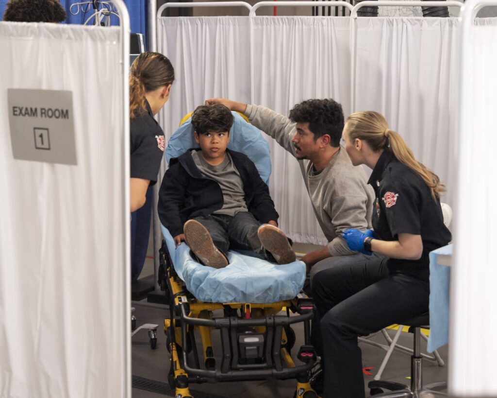 Treating Refugees - Station 19 Season 7 Episode 8