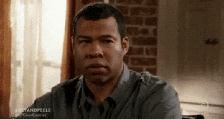 Jordan Peele Sweating Meme