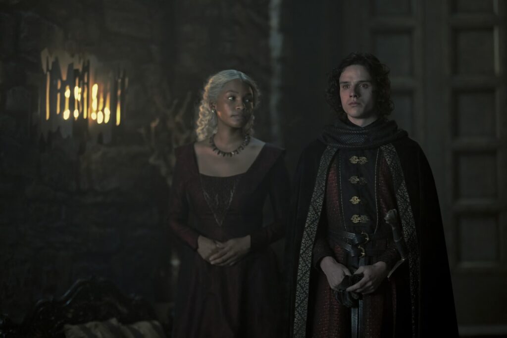 Lady Baela and Prince Jacaerys - HOUSE OF THE DRAGON S2E1 -- A SON FOR A SON