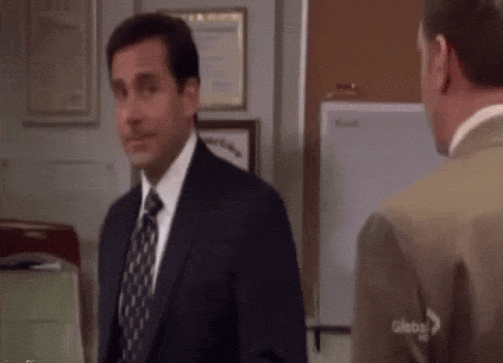Michael Scott has an OMG Moment - The Office