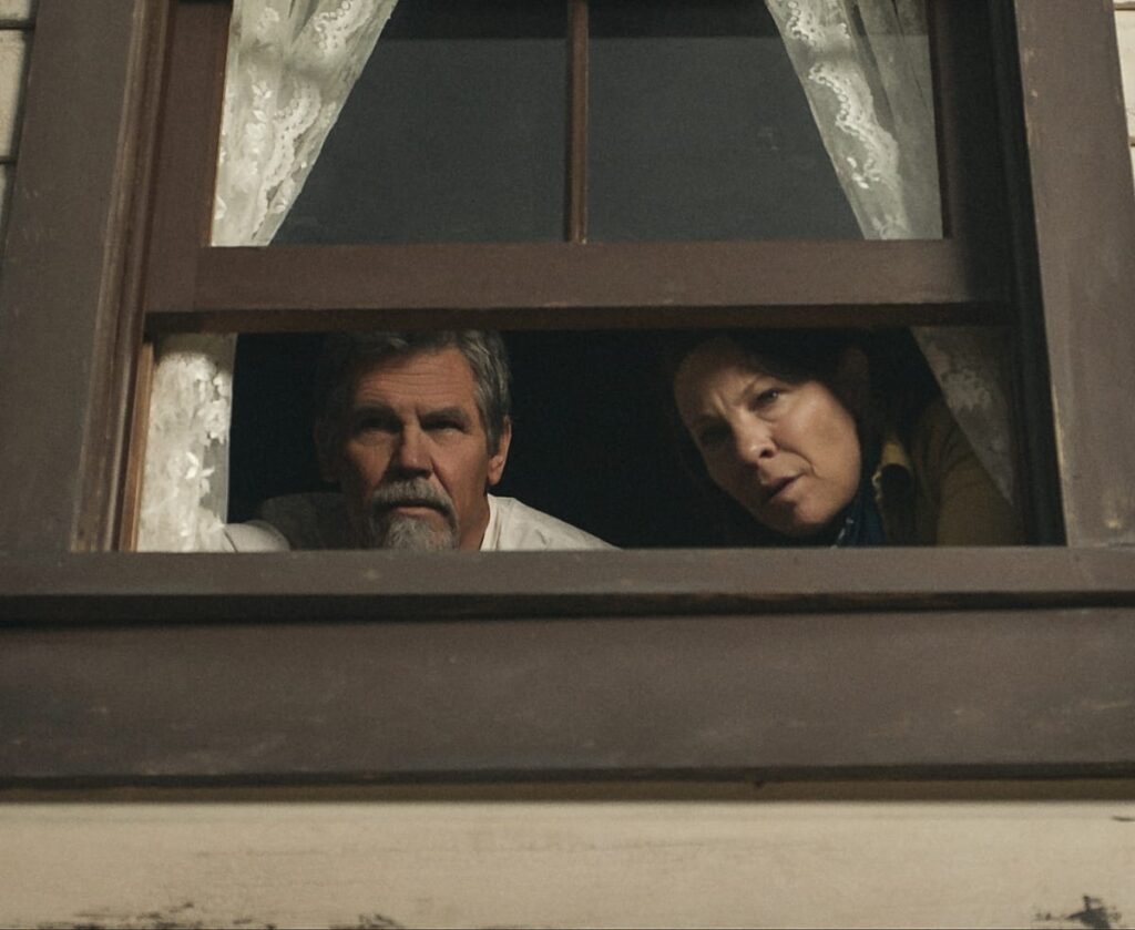 Royal and Cecilia Peek Out the Window - Outer Range