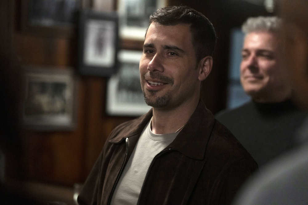 Velasco smiling on Law & Order: SVU Season 26 Episode 22