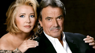 Nikki Reed Newman and Victor Newman