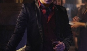 Chuck Drinking